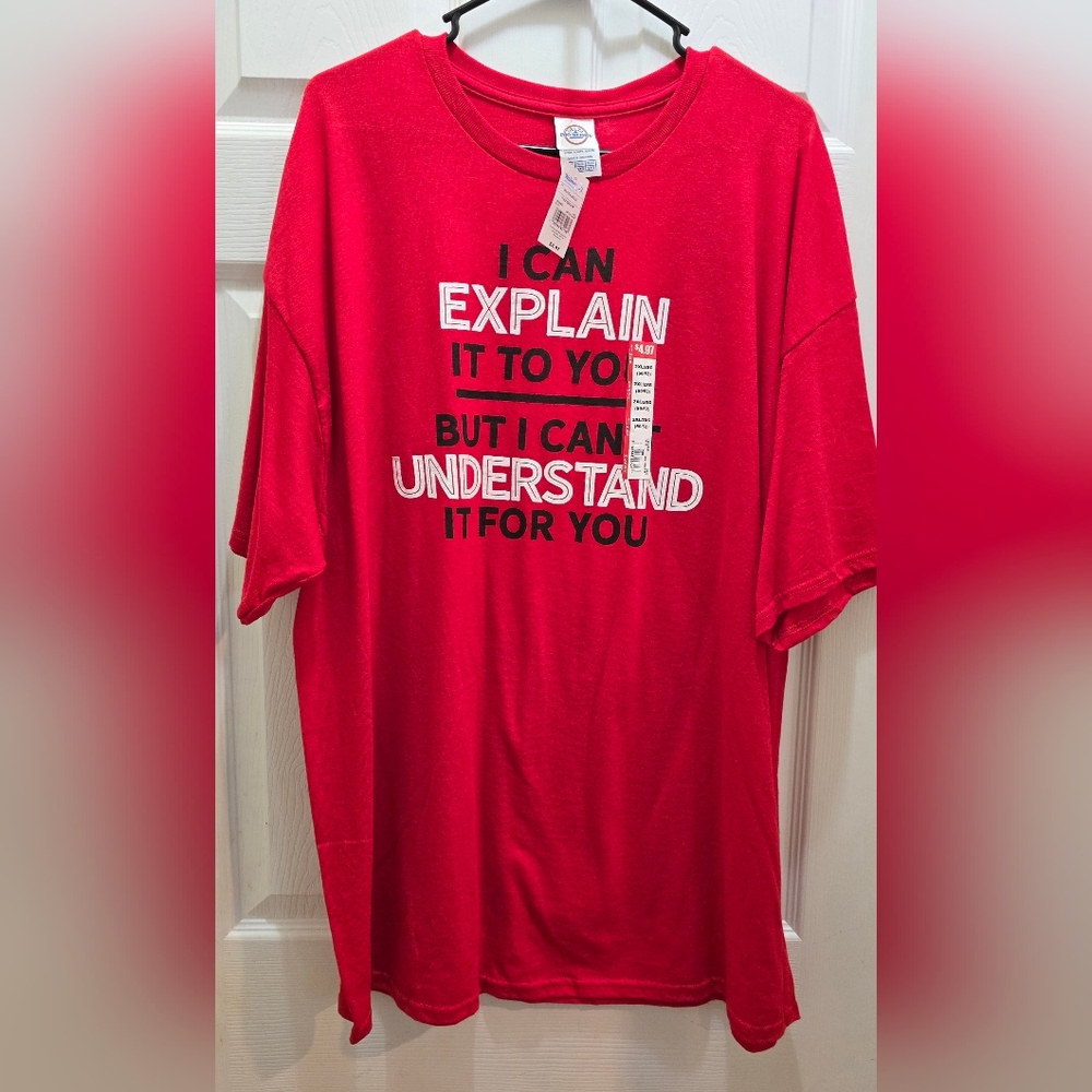 Delta Red Statement Men's T-Shirt 2xl